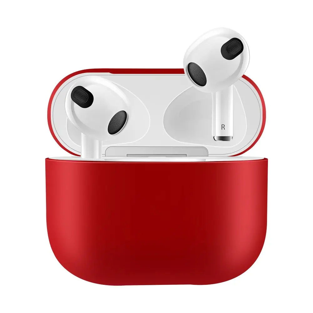 Silikonecover Apple AirPods 3 Rød