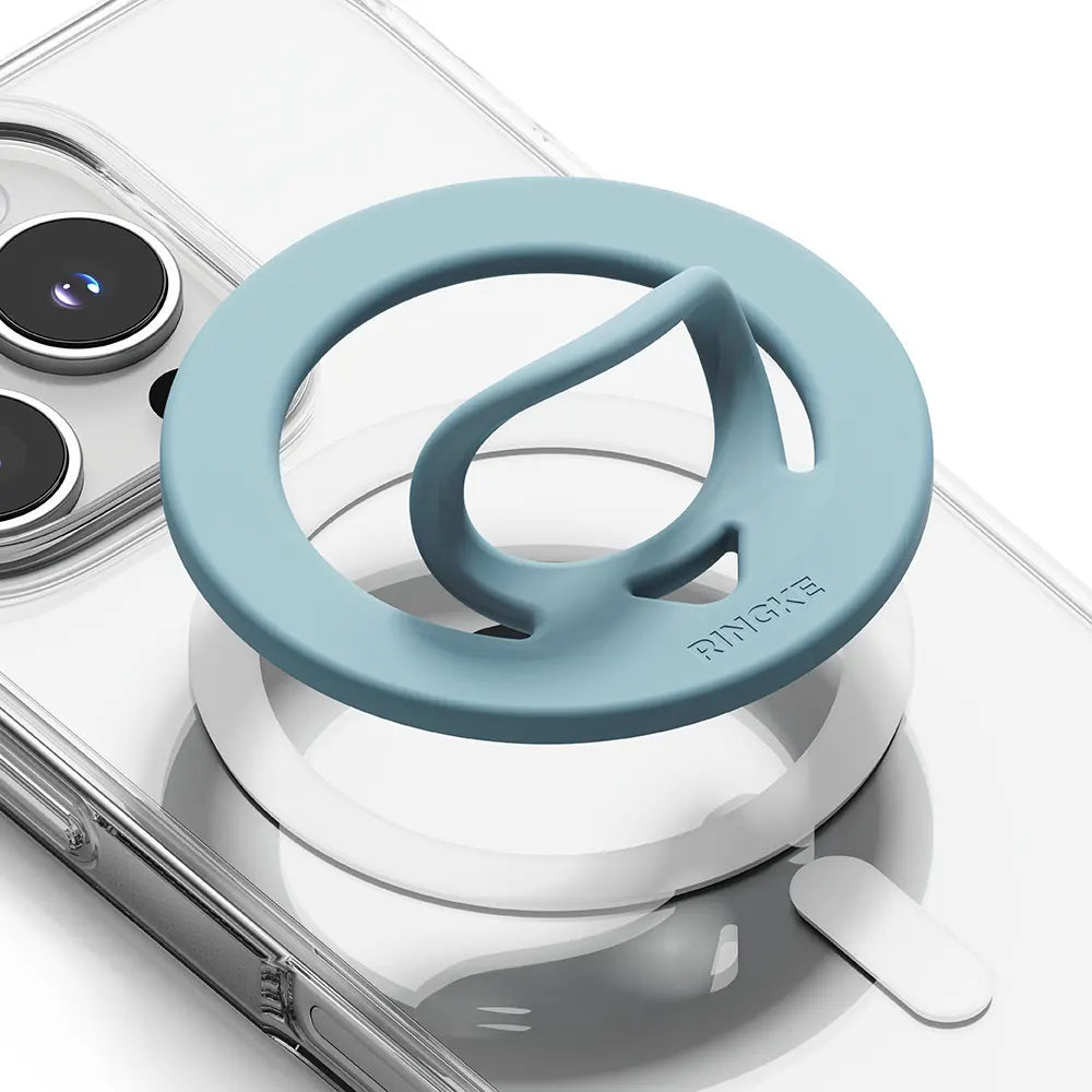 Dual Magnetic Silicone Ring Light Teal