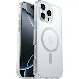 iPhone 16 Pro Max Stødsikkert MagSafe-cover Symmetry Plus, Gennemsigtig