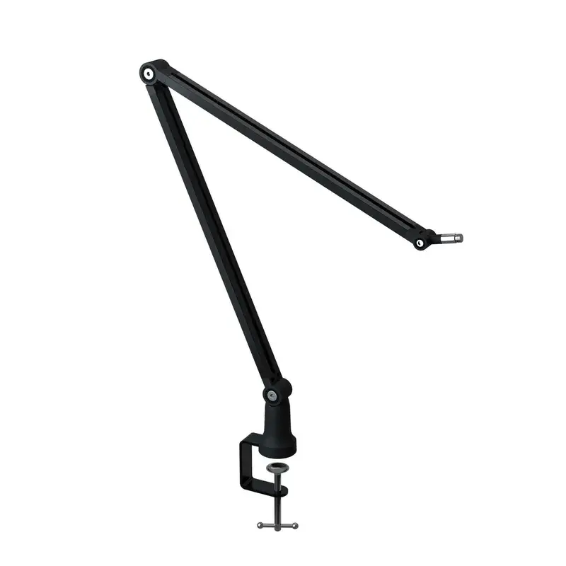 Hyperion Mikrofonikiinnike puristimella 3/8", Musta