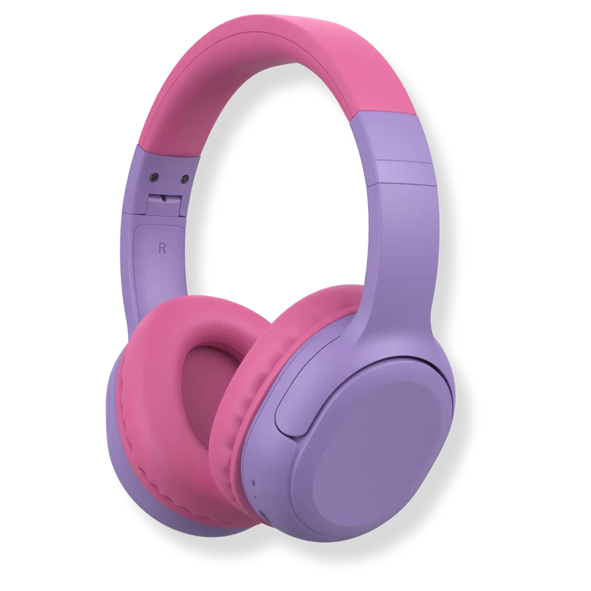 BHX1 Trådløse Børnehovedtelefoner med klistermærker Lyserød