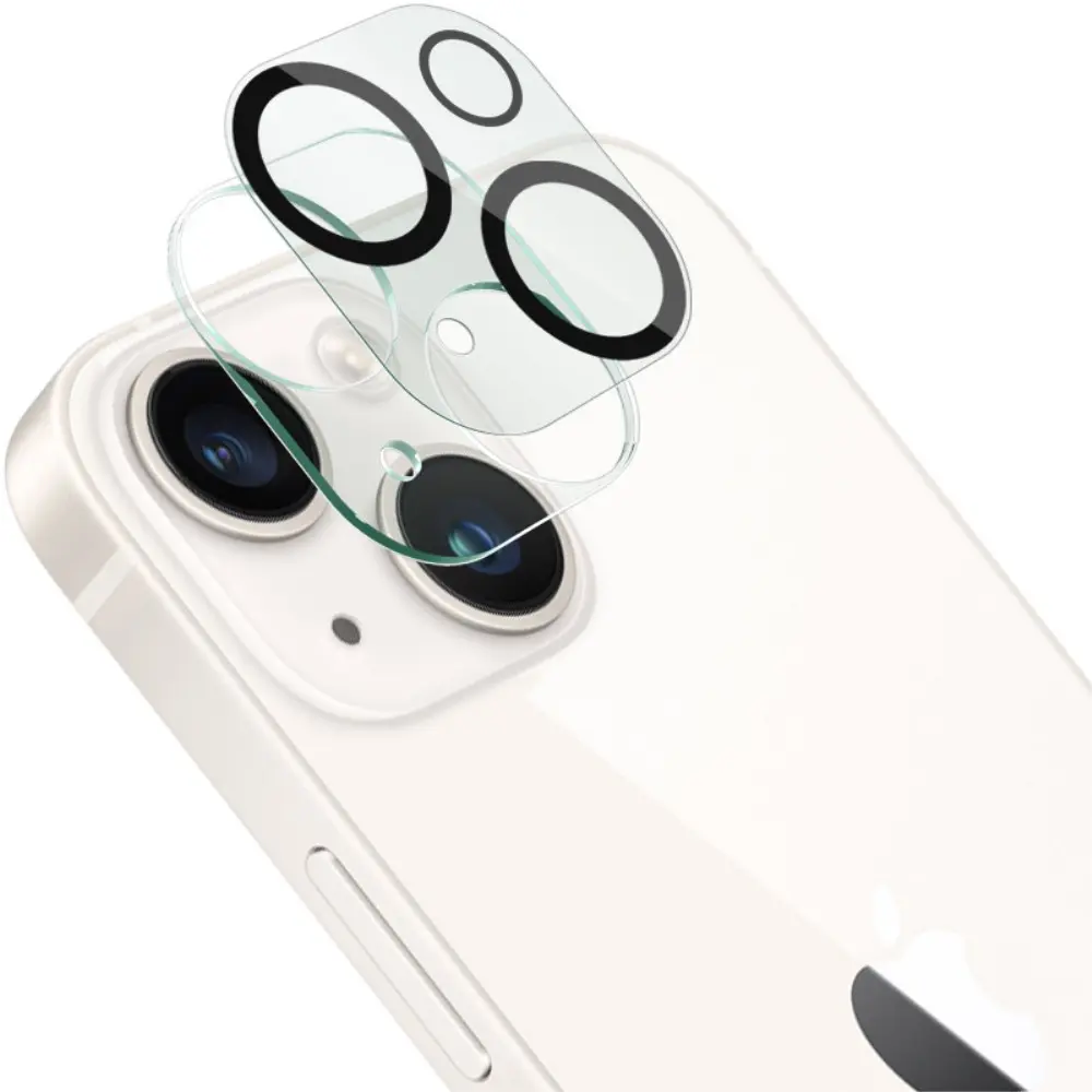 Härdat Glas 0.2mm Linsskydd iPhone 15 Genomskinlig