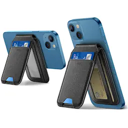 HaloLock MagSafe Wallet Stand Black