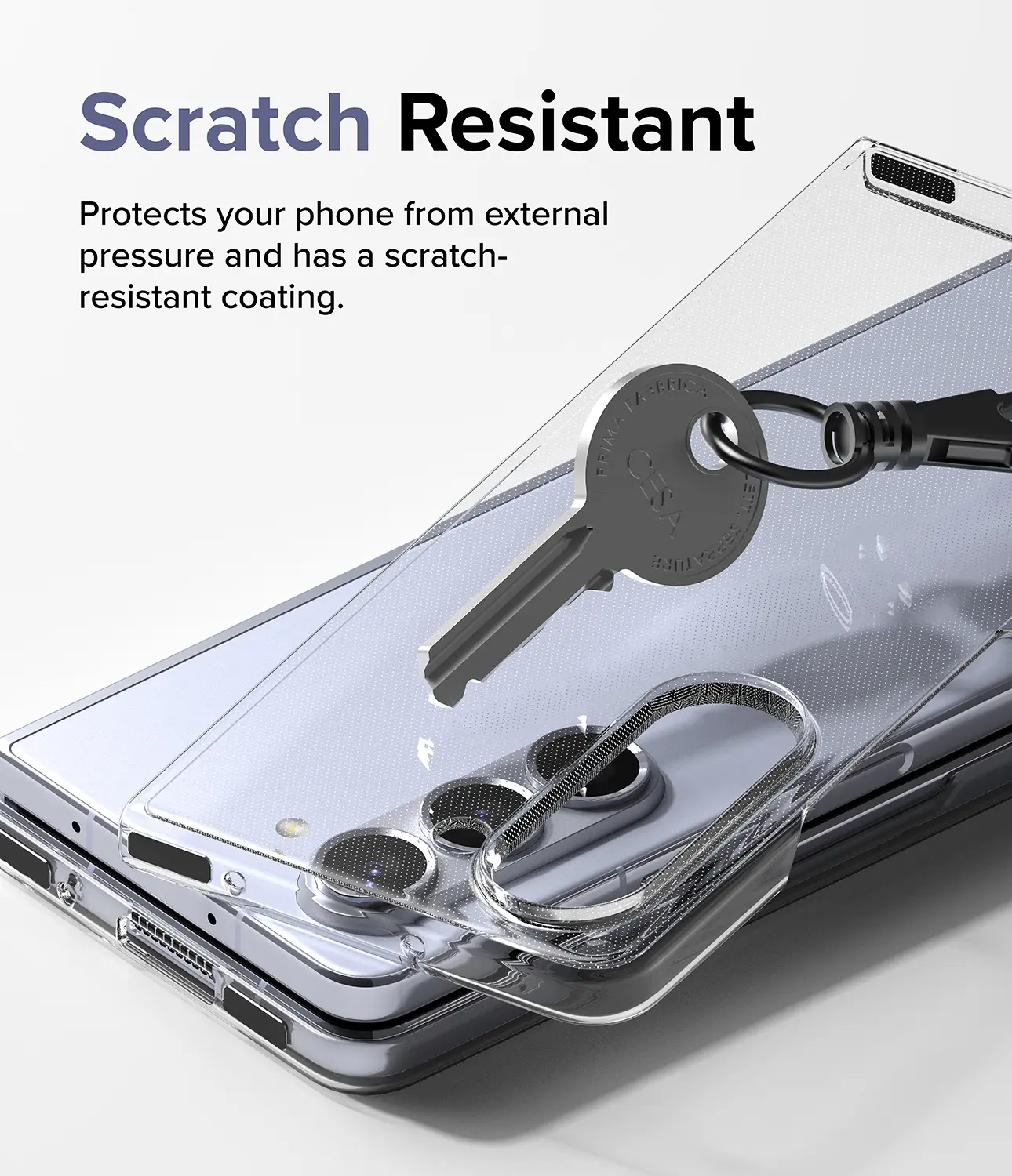 Slim Case Samsung Galaxy Z Fold 5 Genomskinlig