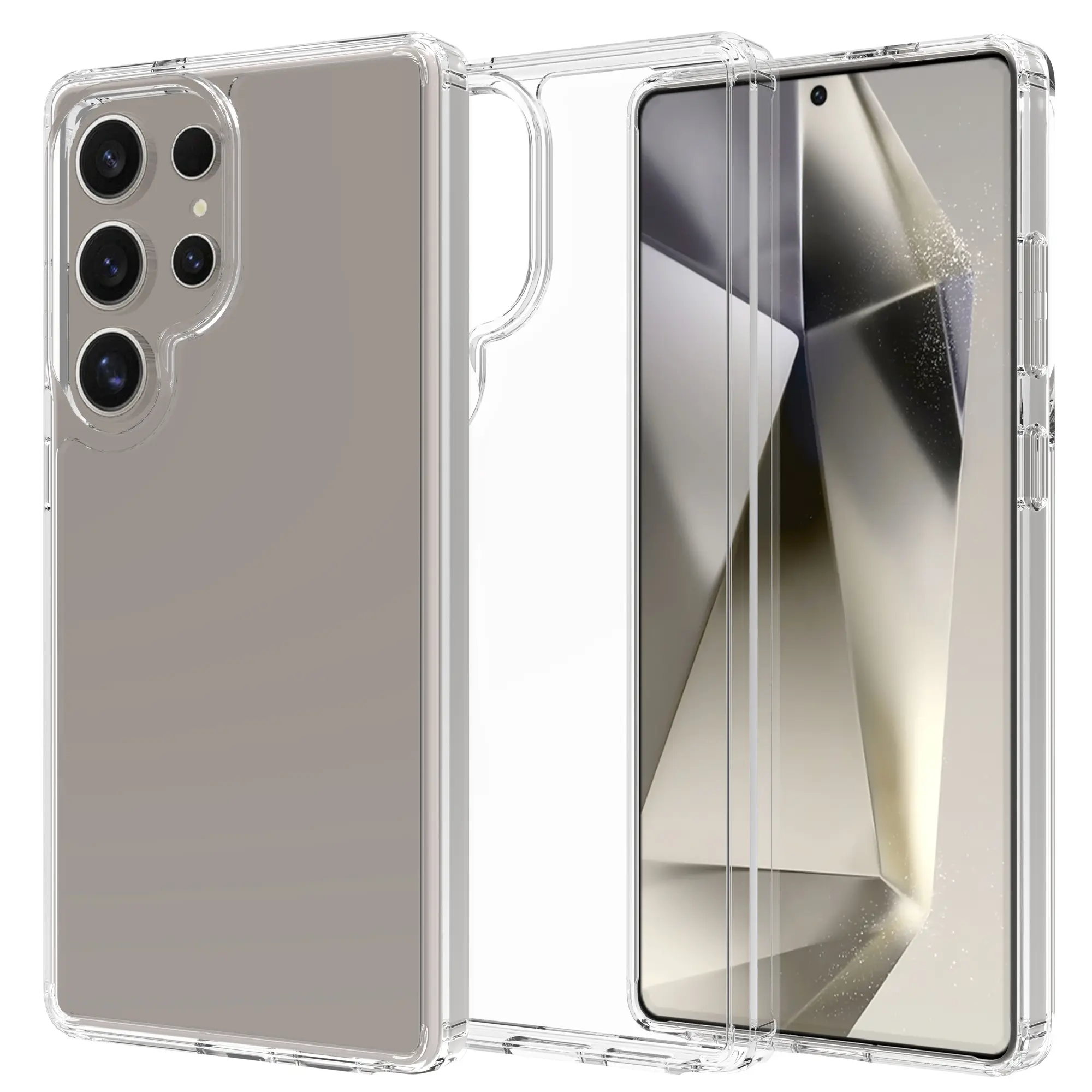 Hybridcover Samsung Galaxy S25 Ultra Gennemsigtig