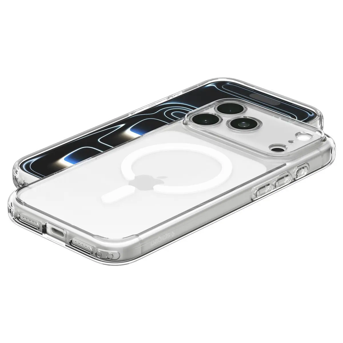 Case Ultra Hybrid MagSafe iPhone 17 Pro Max Clear White