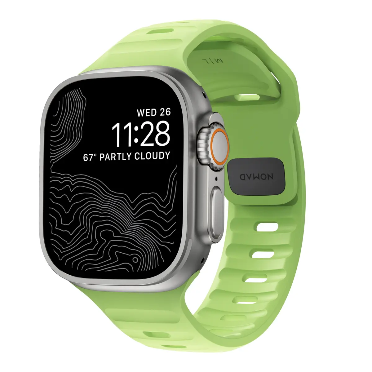 Apple Watch Ultra 49mm 3rd Gen Armbånd - Sport Band Glow 2.0 - Limited edition