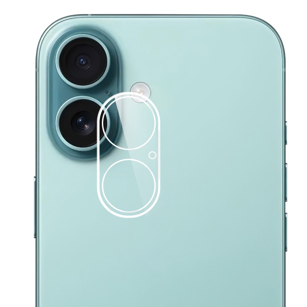 Herdet Glass Linsebeskyttelse iPhone 17 - Fulldekkende kameralinsebeskyttelse i herdet glass