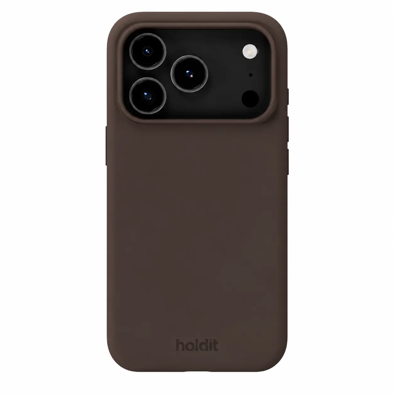 Deksel Silikon iPhone 18 Pro Max Chocolate