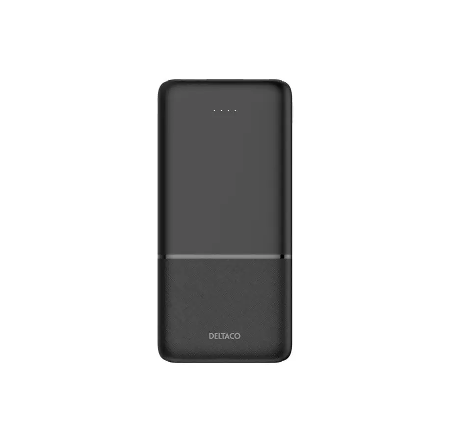 Virtapankki USB-C + 2x USB-A 10000 mAh PD 20W Musta