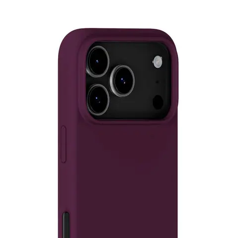 Silikonskal iPhone 18 Pro Deep Plum
