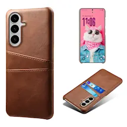 Card Slots Kuori Samsung Galaxy S26 Ruskea