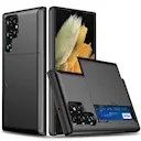 Cover Kortholder Samsung Galaxy S24 Ultra Sort