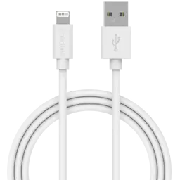 Laddningskabel 1m USB-A till Lightning, vit