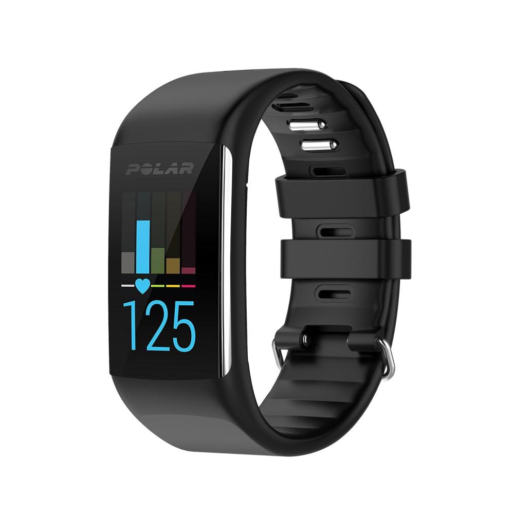 Polar A360/A370 Reim Silikon svart - Sporty armbånd perfekt for treningen