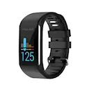 Silikoniranneke Polar A360/A370 musta