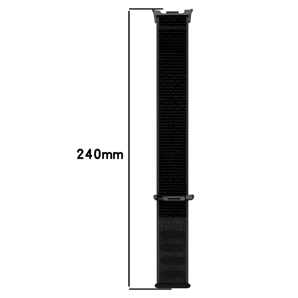 Nylonarmband Samsung Galaxy Watch 9 40mm Svart
