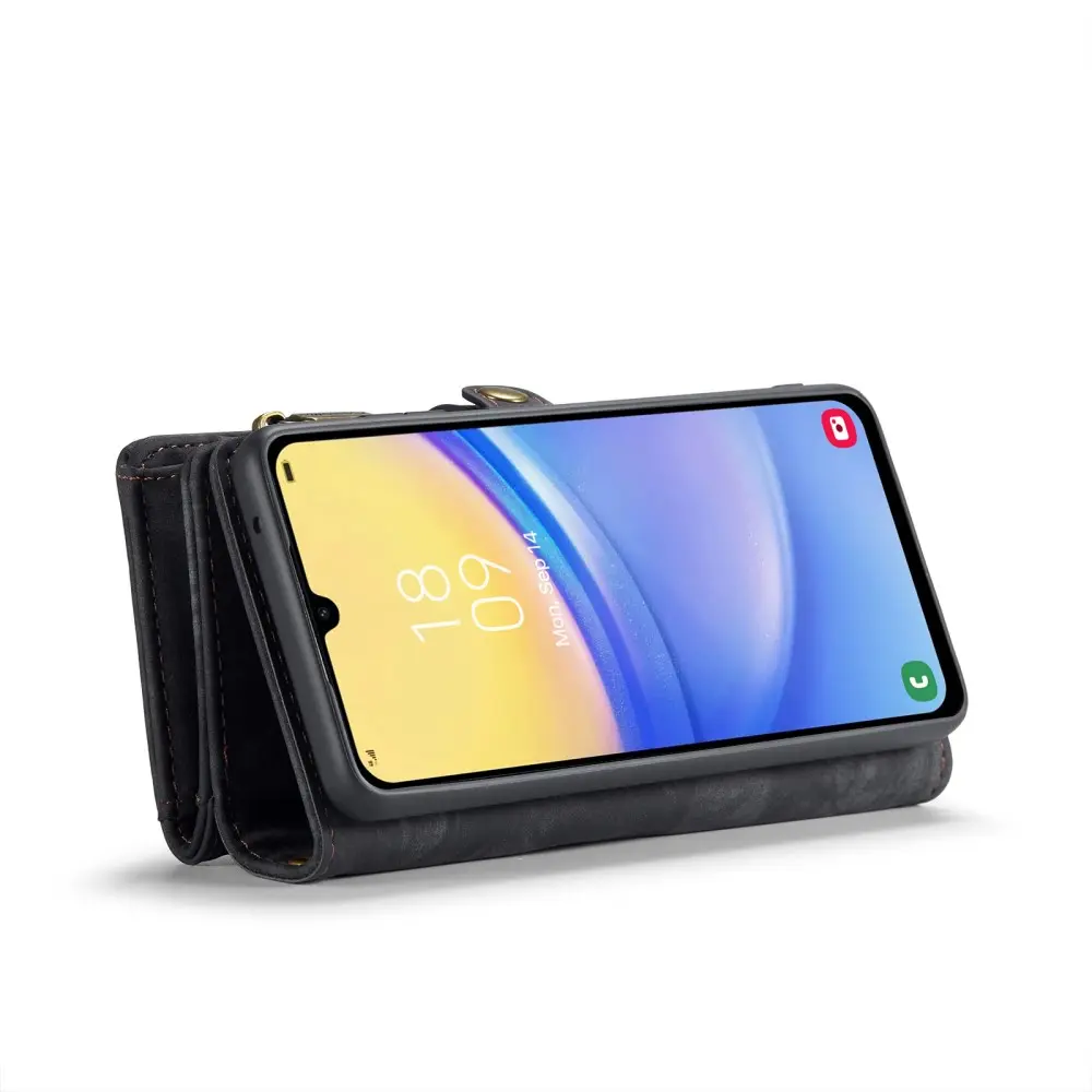 Multi-slot Plånboksfodral Samsung Galaxy A16 Grå