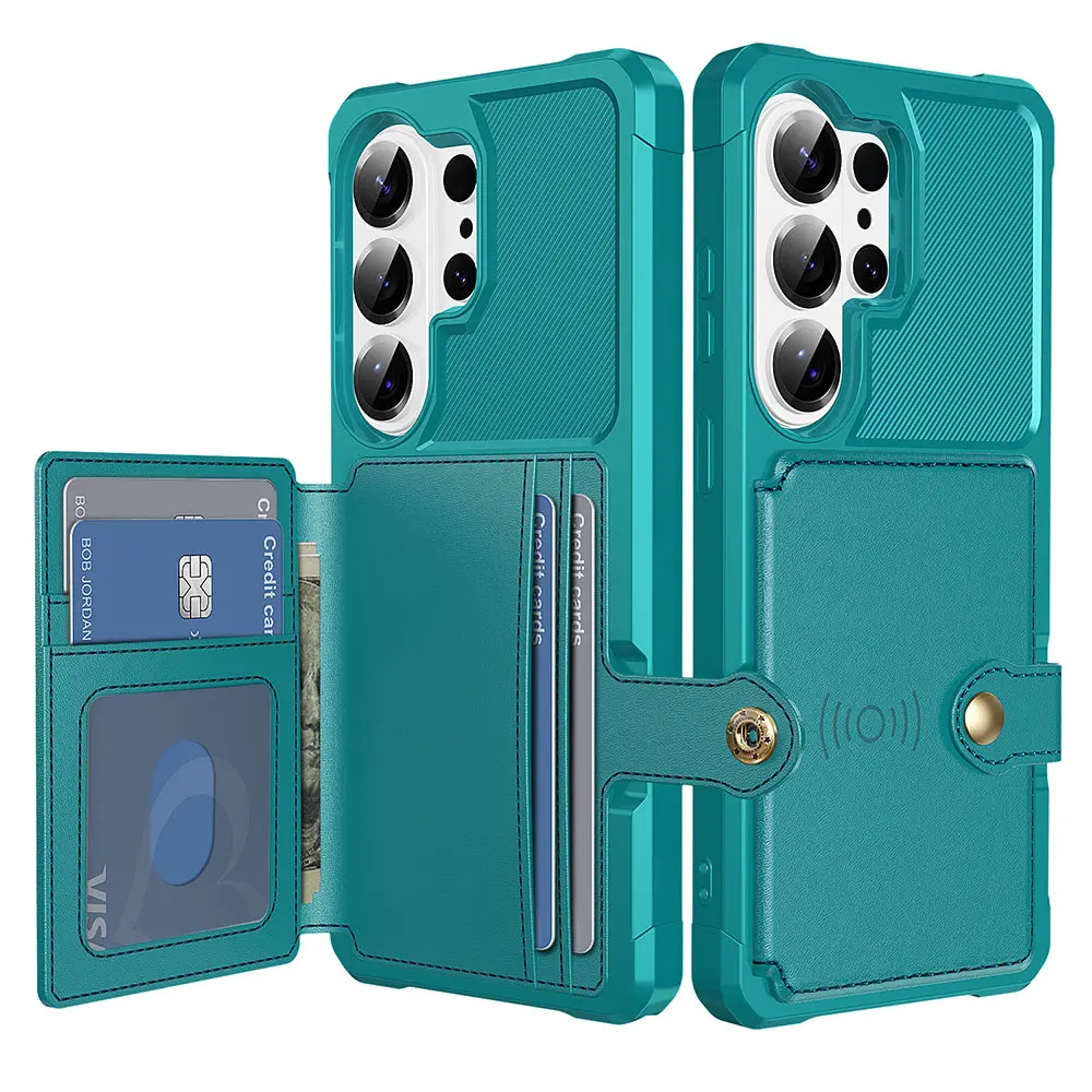 Tough Multi-slot Cover Samsung Galaxy S26 Ultra Grøn