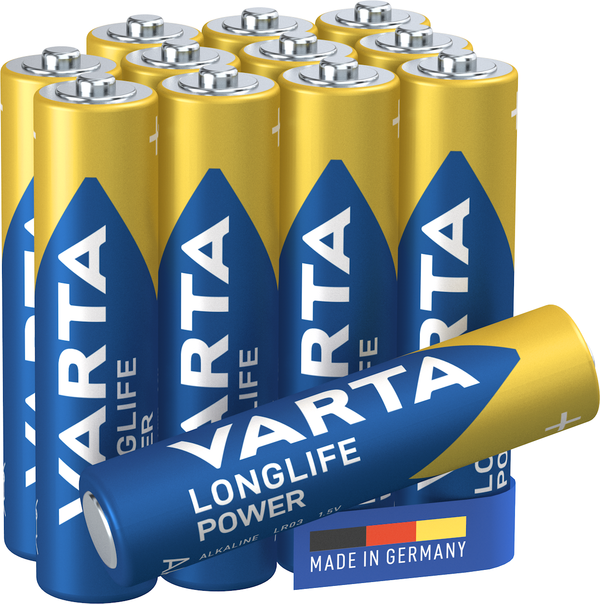 Longlife Power AAA-batteri LR03 1.5V (12-pack)