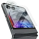 Hærdet Glas Linsebeskytter + Skærmbeskytter Motorola Razr 50 Gennemsigtig