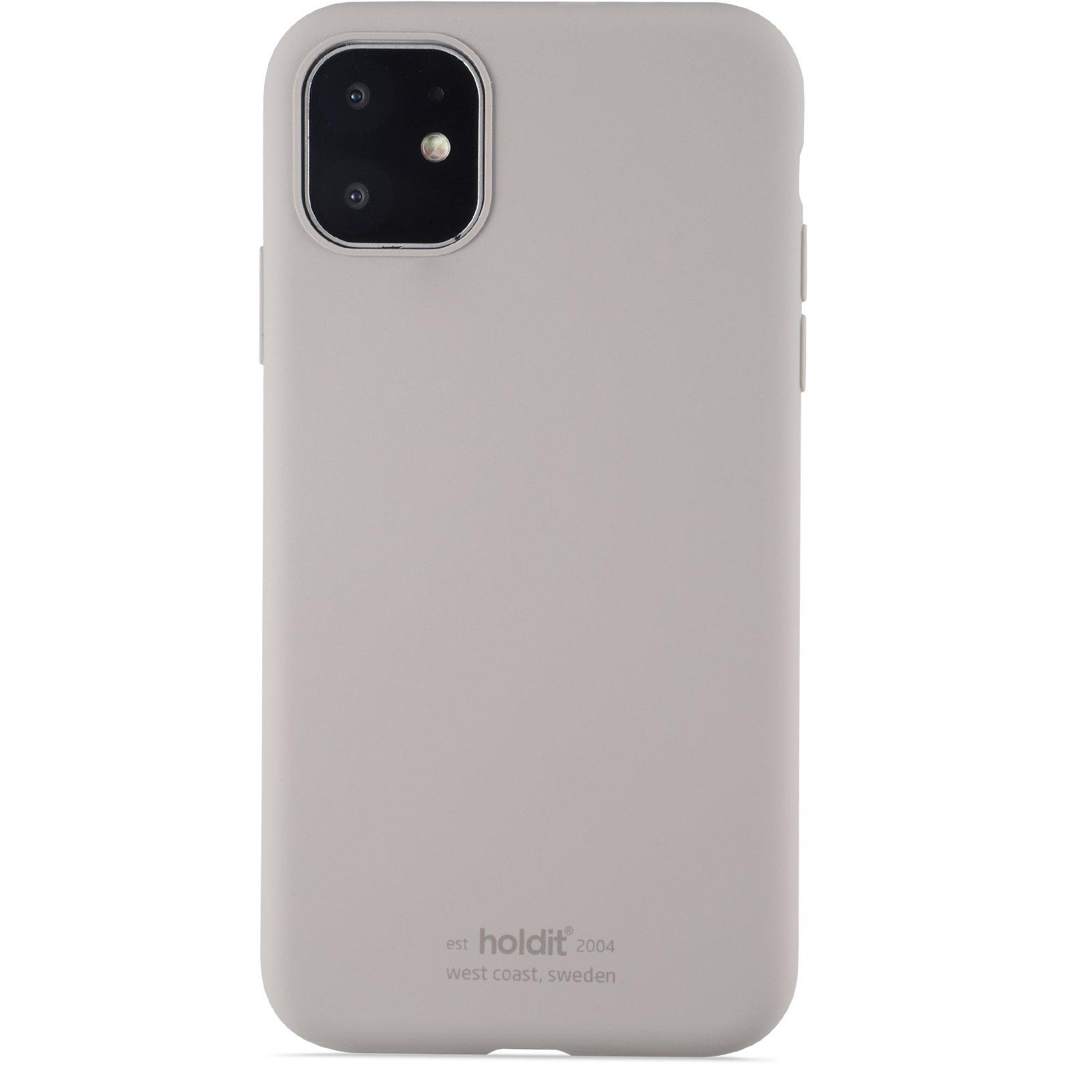 Holdit Deksel Silikon iPhone Xr Taupe