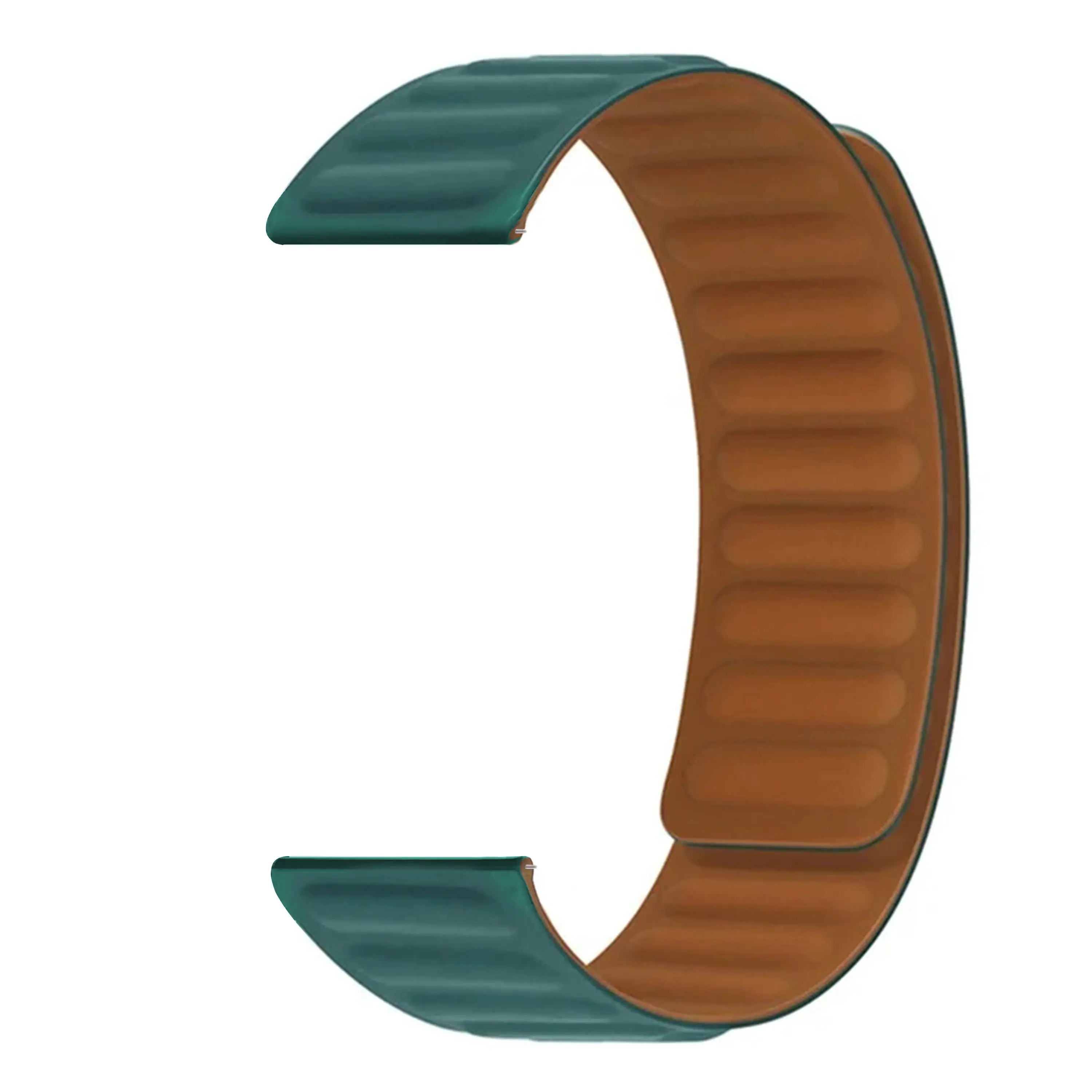 Magnetiskt silikonarmband Garmin Forerunner 165 grön