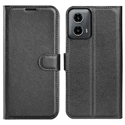 Mobiltaske Motorola Moto G34 Sort
