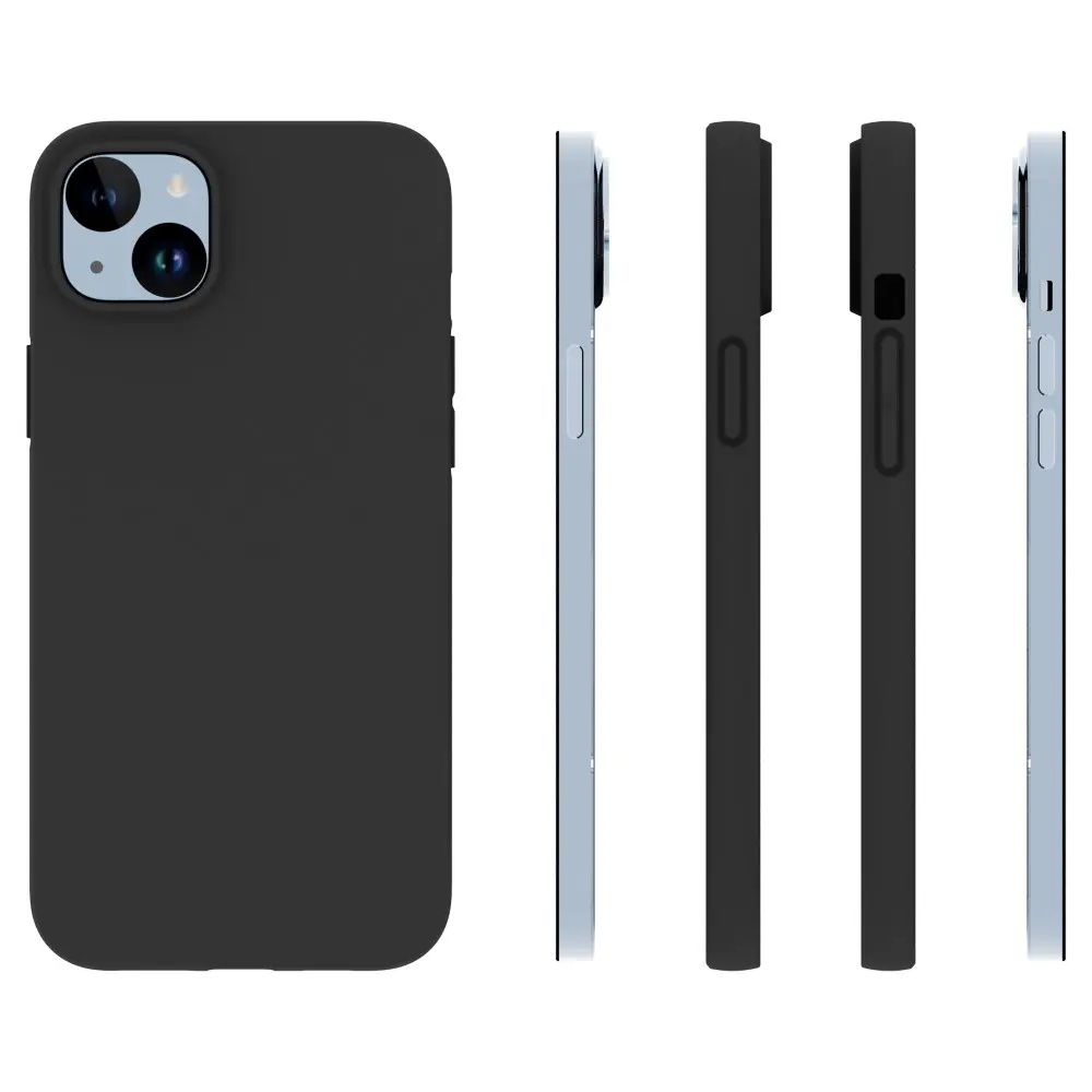 TPU Skal iPhone 15 Plus Svart