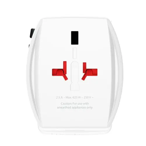 World Adapter MUV USB AC PD 65W