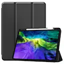 Apple iPad Pro 11 1st Gen (2018) Etui Tri-fold med Pencil-holder Sort