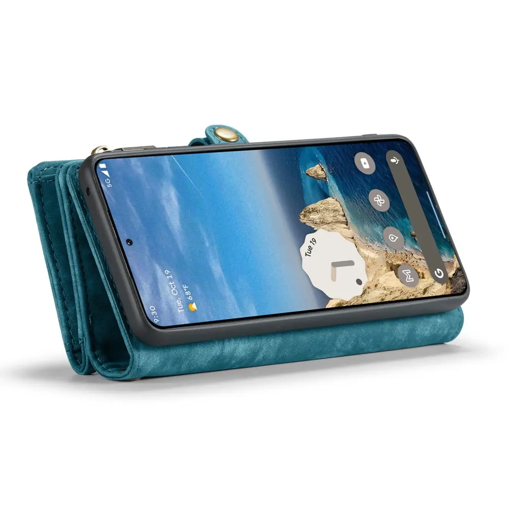 Multi-slot Plånboksfodral Google Pixel 9 Pro Blå