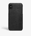 Cover iPhone Xs Max Lizard Black