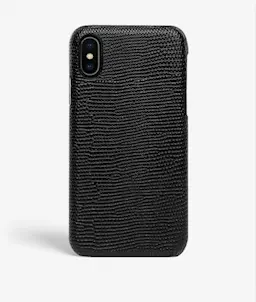 Deksel iPhone Xs Max Lizard Black