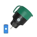 Smart WiFi Plug Udendørs IP44 16A Sort