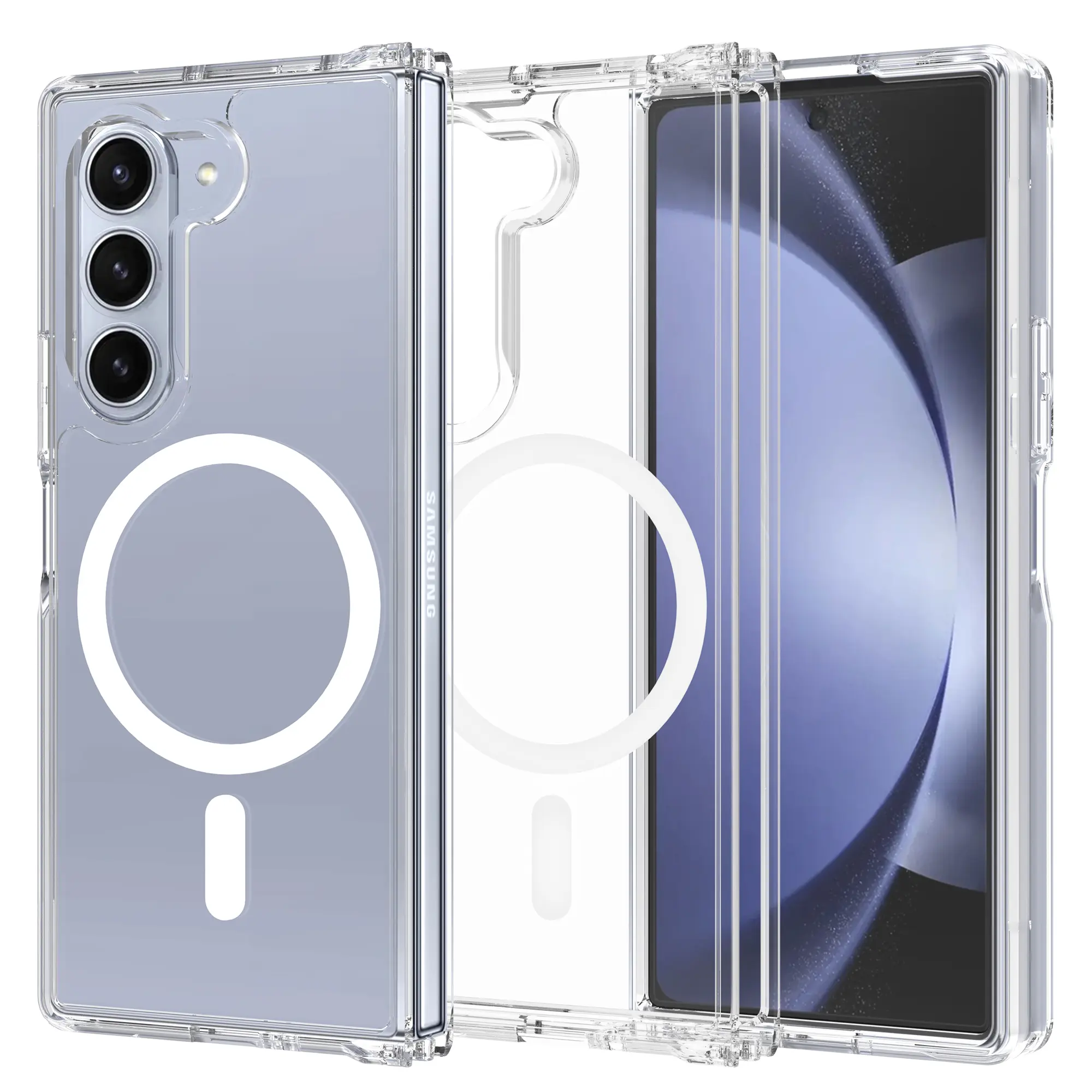 Hybridcover MagSafe Samsung Galaxy Z Fold 6 Gennemsigtig