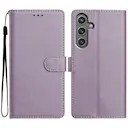 Læderetui Samsung Galaxy S25 FE Lilla