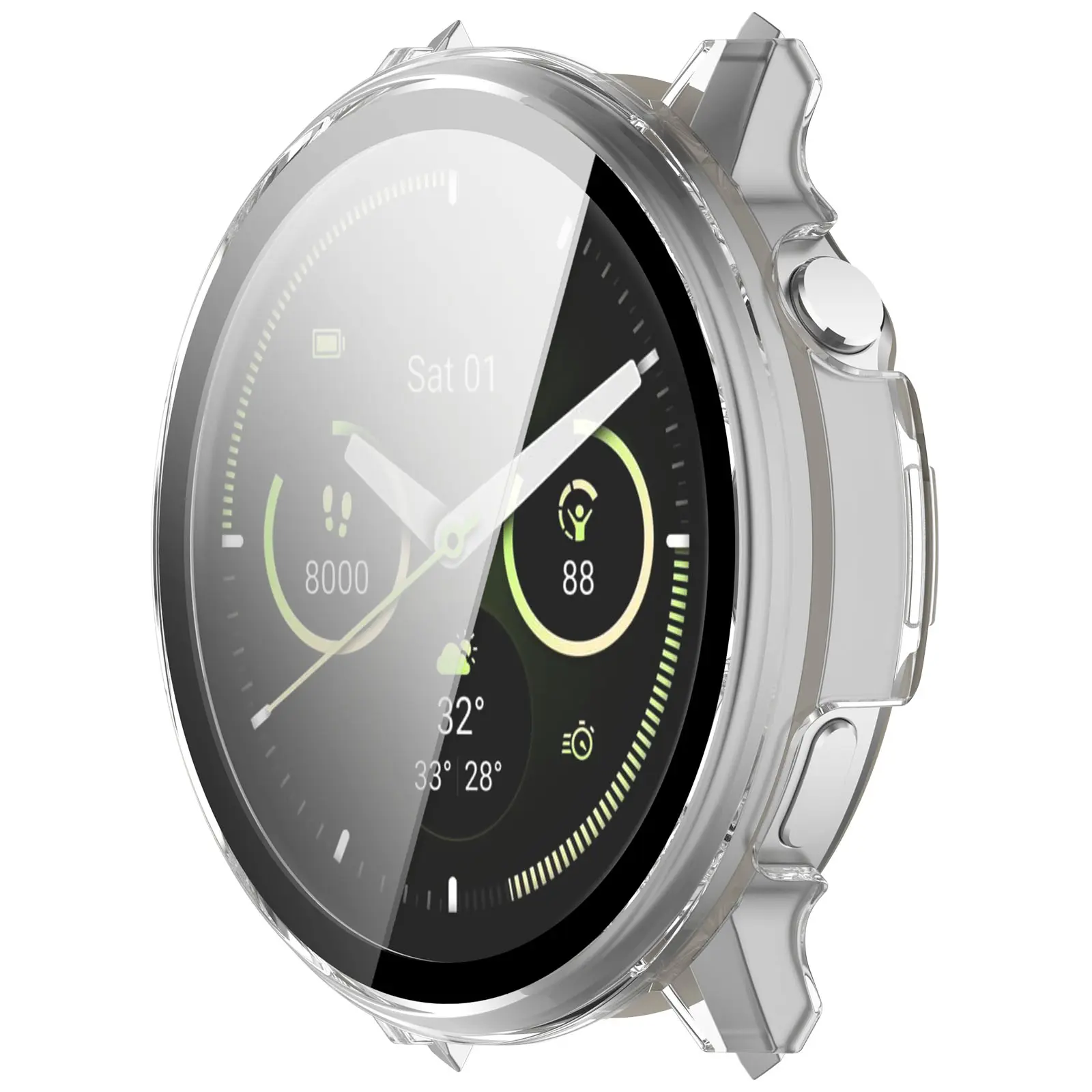 Full Cover Case Garmin Venu 4 45mm Genomskinlig