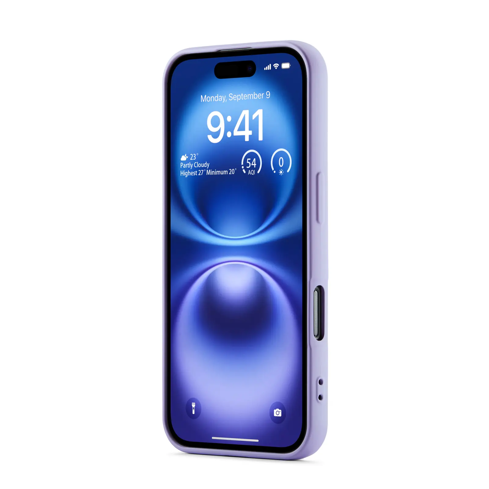 TPU Skal iPhone 16 Lila