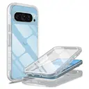 Full Protection Case Google Pixel 9 Pro Gjennomsiktig