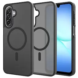 Samsung Galaxy A17 Hybrid-cover magnetisk, Frosted Black