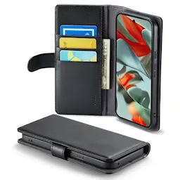 Ægte Læderetui Google Pixel 10 Pro XL Sort