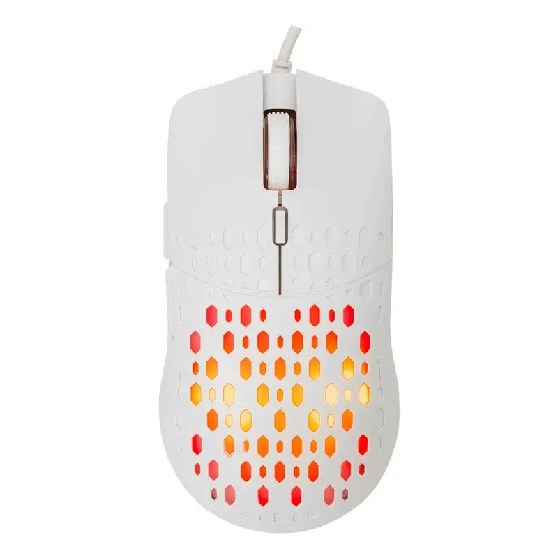 Gamingmus Octopus 6D 3.600dpi, Hvit