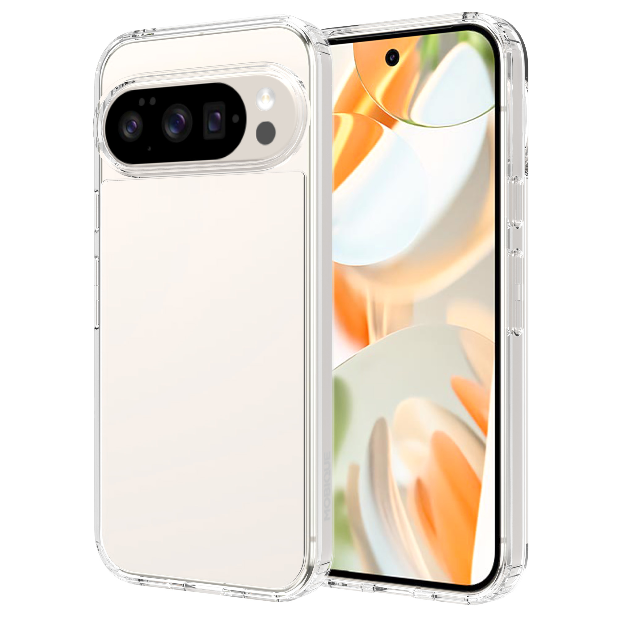 Hybridskal Google Pixel 11 Genomskinlig