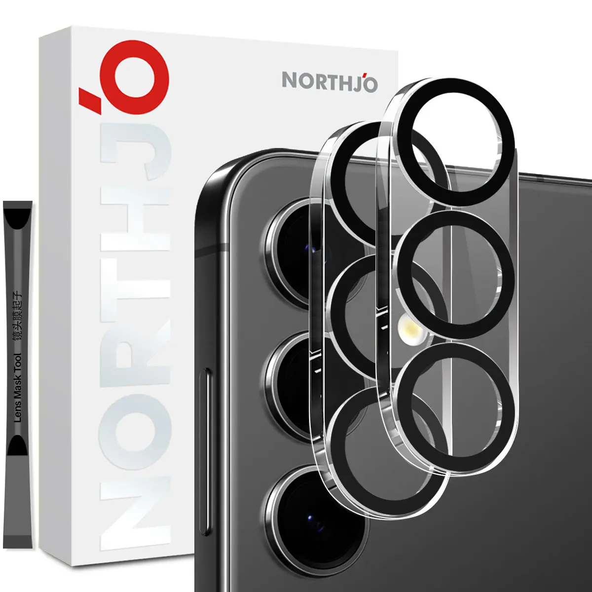 Hærdet Glas Kamerabeskyttelse Samsung Galaxy S25 FE (2-pack)