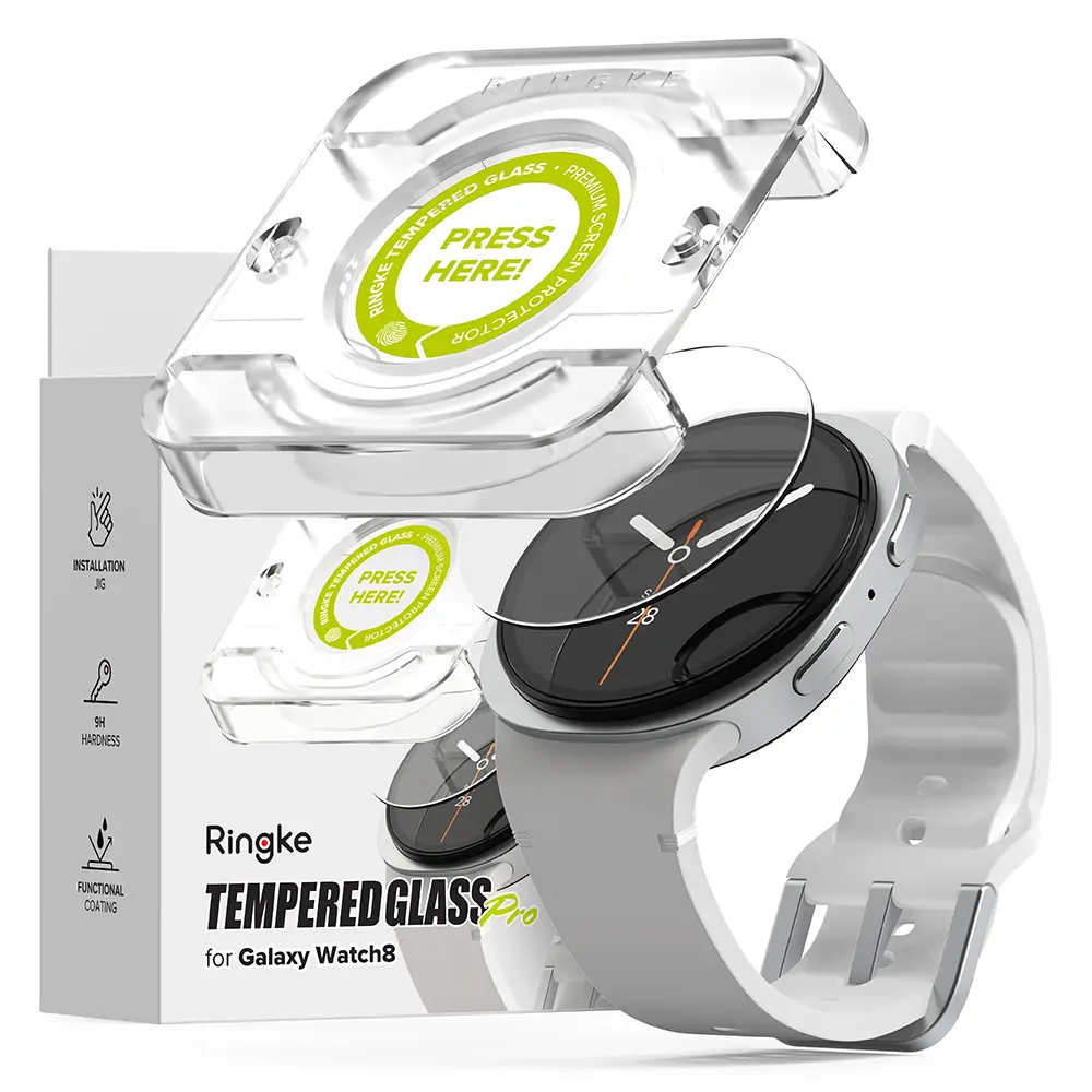 Screen Tempered Glass Pro Samsung Galaxy Watch 8 40mm (2-pack)
