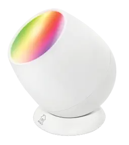 Smart RGB wake-up-lampe, Hvit