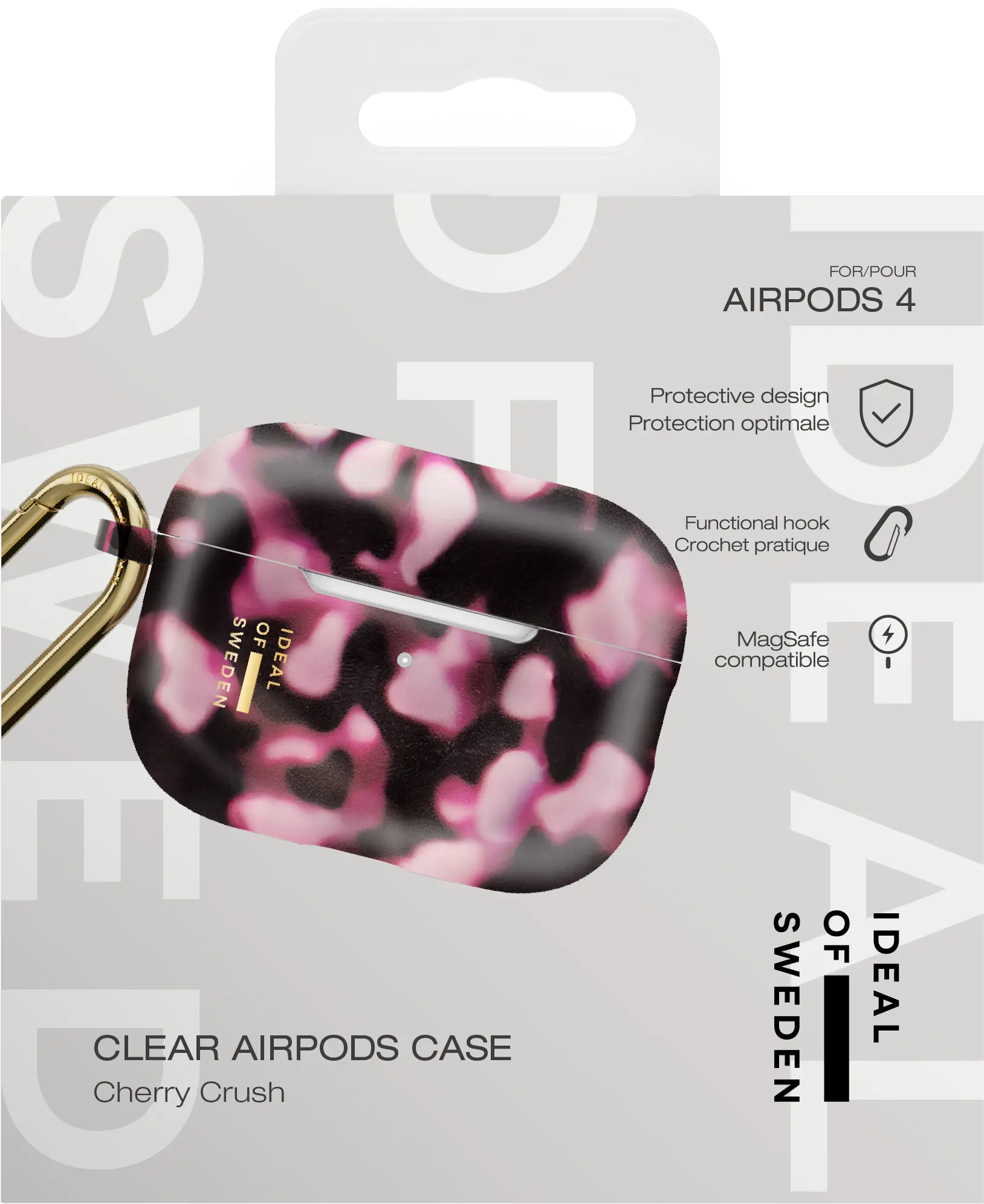 Clear Case Apple AirPods 4 Cherry Crush
