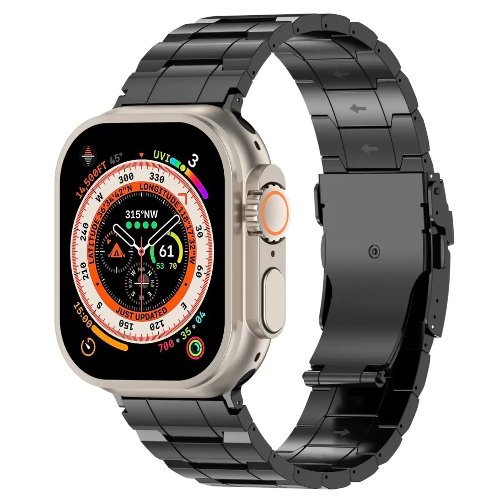 Elevate Titanarmband Apple Watch Ultra 49mm 3rd Gen svart
