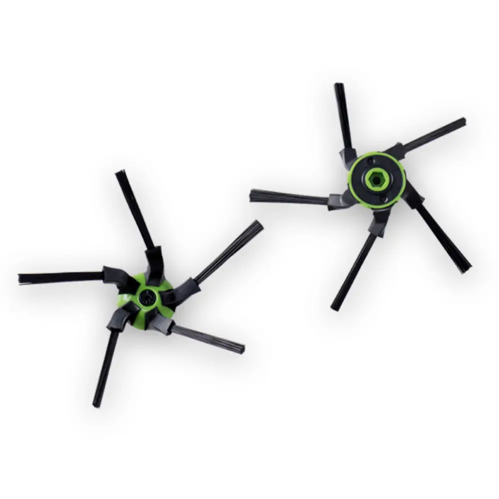 2-pak Sidebørster - passer til iRobot Roomba S9 Sort